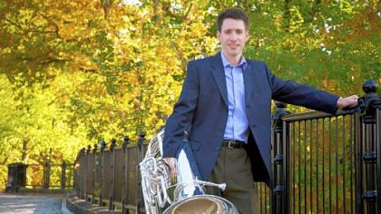 Pittsburgh Symphony Orchestra tuba player Craig Knox.