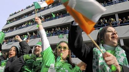 St Pats parade