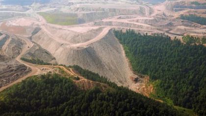 West Virginia's landscape is changing with mountaintop removal mining.
