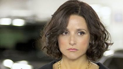 Julia Louis-Dreyfus is the vice president in HBO's "Veep."