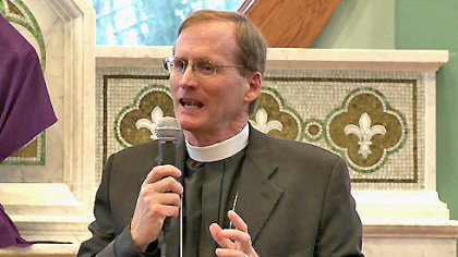 The Rev. Dorsey McConnell, seen here in a screen shot from the diocesan web site, was elected the eighth bishop of the Episcopal Diocese of Pittsburgh today.