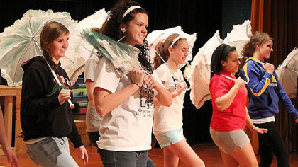 "...a true team performed the musical, Smile.'"