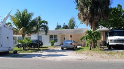 Kenneth Konias Jr. was captured at this house at 603 SW Eighth St. in Pompano Beach, Fla.