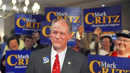 Mark Critz defeated Jason Altmire to be the Democratic candidate to represent the 12th Congressional District.