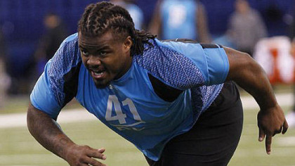 Memphis defensive lineman Dontari Poe