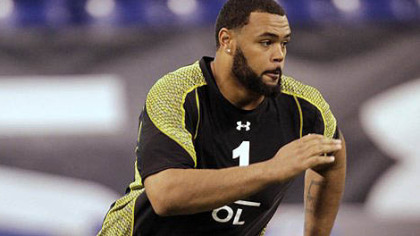 Ohio State offensive lineman Mike Adams