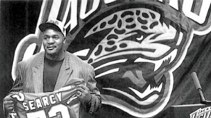 Leon Searcy on Feb. 18, 1996: The day he became the NFL's highest paid offensive lineman.