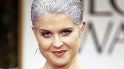 Some women prefer to go completely gray or white, a trendy look for younger women such as  Kelly Osbourne