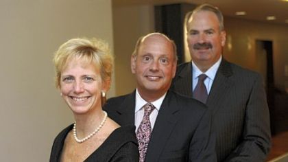 Jones Day lawyers, from left, Laura Ellsworth, Roy Powell and Michael Ginsberg.