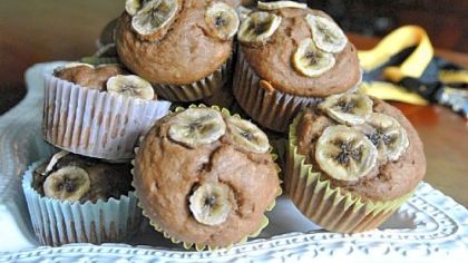 Gluten-Free Banana Nutella Muffins: Thank you, Devon Crosby-Helms