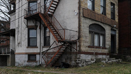 A district magistrate has fined the owner of this apartment building at 4512 Centre Ave. in Pittsburgh's Oakland neighborhood over $700,000 for code violations.