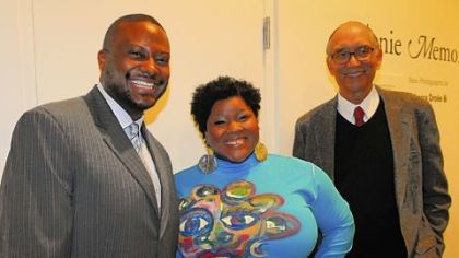 Sean Jones, Vanessa German and Larry Glasco.