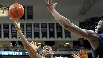 Pitt's Tray Woodall, left, who has missed 10 of the past 11 games, might play Saturday.