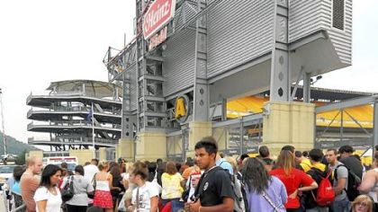 Last July 13, contestants got ready to enter Heinz Field to register for "American Idol" auditions after being in line all night.