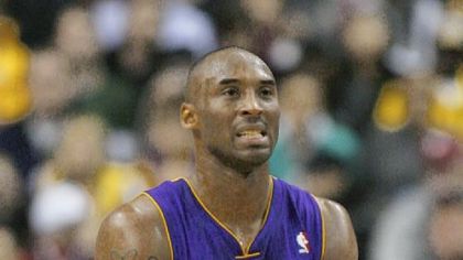 Kobe Bryant surpassed former teammate Shaquille O'Neal on Monday to become the NBA's fifth-leading scorer all time.