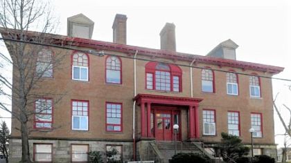 The apartment building at 7330 McClure Ave. in Swissvale that was declared uninhabitable last week by the fire chief.