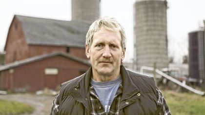 Bill Graby, a dairy farmer in Callicoon, N.Y., has been campaigning to lift the New York state ban on fracking.