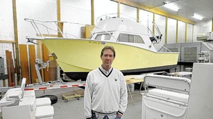 John Thiebaud, the owner of Nautical Design.