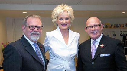 Steve Hough, Christine Ebersole and Nachum Golan.