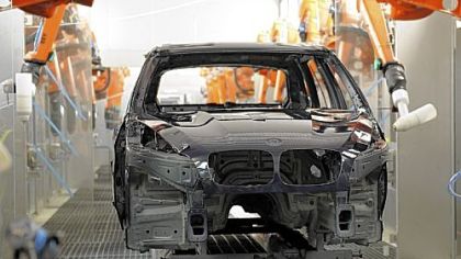 Models are painted and assembled at BMW's manufacturing facility in Spartanburg, S.C.