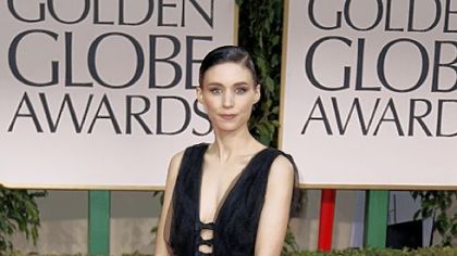 Rooney Mara in a black Nina Ricci.