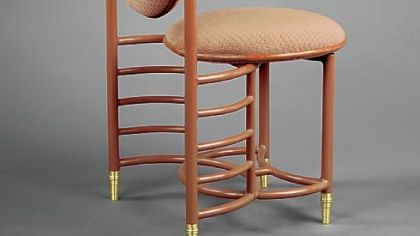 Johnson Wax Company Chair, c. 1938, by Frank Lloyd Wright.