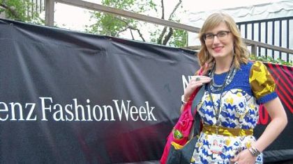 The Blogger: Julia DiNardo, founder and editor of Fashion Pulse Daily.