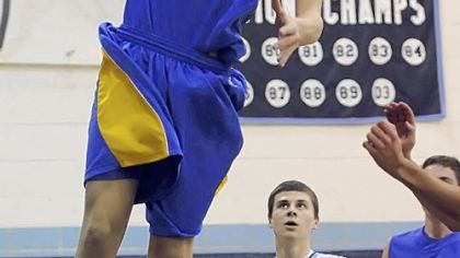 Hampton's Ryan Luther leads the Talbots with 16.5 points per game.