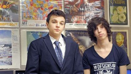 Mars Area High School sophomores T.J. Pieffer and Dylan Evans are entrepreneurs in digital media. T.J. Pieffer has a YouTube weekly video series, "Teej Tuesdays," and Dylan Evans has begun a graphic design business called DEsigns.