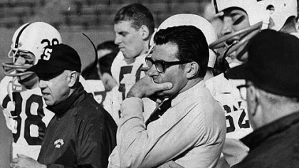 Stubborn Pitt gave coach Joe Paterno cause for concern before his Penn State team pulled out 27-2 win on Nov. 22, 1969.