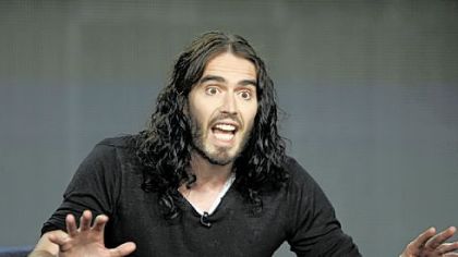 Russell Brand will host a new late-night show, "Strangely Uplifting," on FX starting in April. The unscripted, topical series will offer the British comedian's take on pop culture and politics and feature audience interaction.