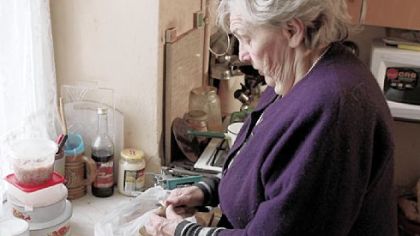From the film "FrackNation" - Sabina Rzeczkowska: "I have a pension of 200 USD. The gas and electricity bill takes most of it. If we had our own gas, it would be much cheaper, much easier."