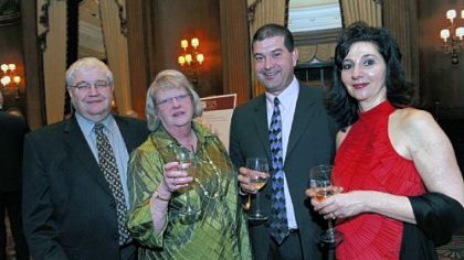 Nick and Anne Liparulo and Jim and Yvonne Balouris.