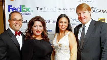 Victor Diaz, Carrie Zayas Varsovia Fernandez and Rich Fitzgerald.
