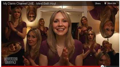 "My Damn Channel LIVE" premieres Wednesday at 4 p.m., hosted by Beth Hoyt and featuring videos from  original comedy series.