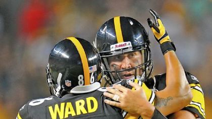 Quarterback Ben Roethlisberger called Hines Ward, who was released Wednesday, to thank him for his time with the Steelers. "Hines is Black and Gold," Roethlisberger said.