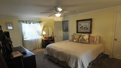 The master bedroom.