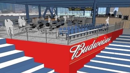 Budweiser Bowtie Bar at PNC Park will be open for business on opening day in April.