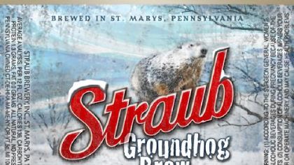 Straub Groundhog Brew.