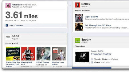New look Facebook
