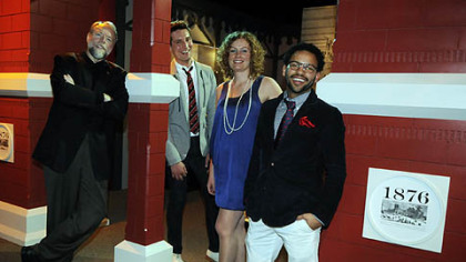 From left, Andy Masich, Martin Potoczny, Tracy Weigand, Sean Gray.