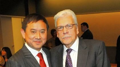 Dr. Freddie Fu, left