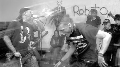 Behind Enemy Lines performs at the Mr. Roboto Project, from the book "Building a Better Robot: 10 Years of the Mr. Roboto Project."