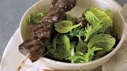 Thump-thump: Peruvian Heart Kebabs from "Odd Bits: How to Cook the Rest of the Animal" by Jennifer McLagan.