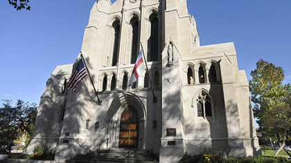 Calvary Episcopal Church on Shady Avenue.