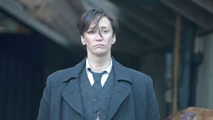 Janet McTeer deserves her Oscar nomination for best supporting actress for "Albert Nobbs," in which she almost steals the show.
