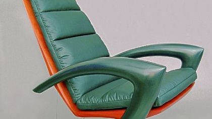 Cabled Chair by Brian Ferrell.