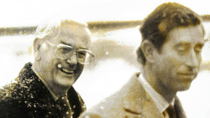 Just a spot of snow: David  Lewis persuaded the Prince of Wales to be the keynote speaker in March 1988 for a remarkable "Remaking Cities" conference in Pittsburgh. Pittsburgh weather obscured the epic view at a key moment, but never mind.
