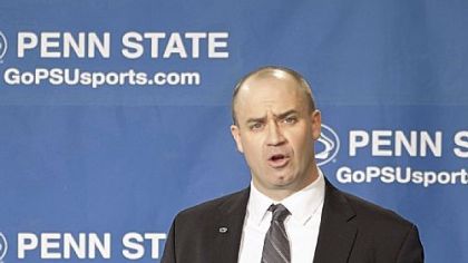 Bill O'Brien faces the media Saturday in University Park after being introduced as Penn State's new head coach.