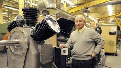 Albert Neupaver, president and CEO of Wabtec Corporation in Wilmerding, the largest of all railroad suppliers in the Pittsburgh region, with more than 8,500 employees worldwide.